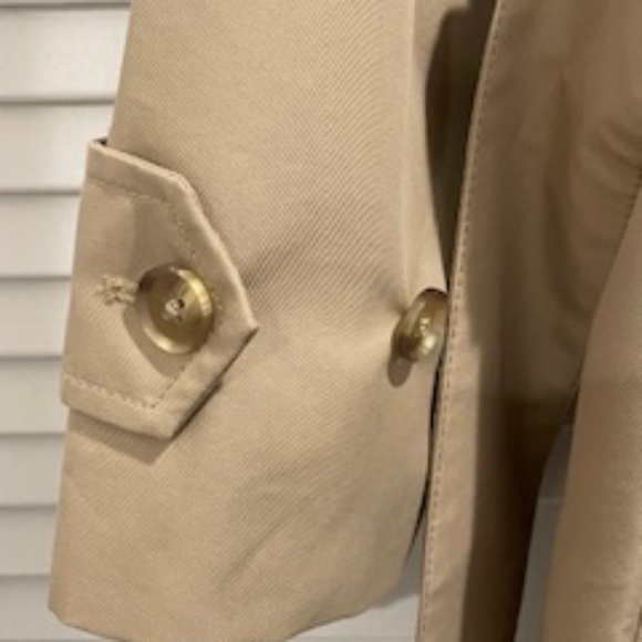 GAP Icon Trenchcoat, Size Small Petite - Picture 9 of 9